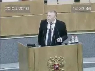 speech by vladimir zhirinovsky 20 04 2010