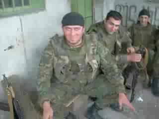 rest of georgian soldiers. tskhinvali region. (russian georgian war 2008)