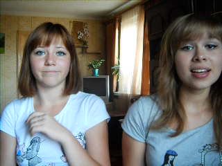 hahahaha))) we are cute))))
