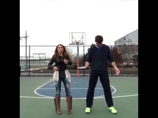 [brodie smith] the robot shot w/ [amymarie gaertner]