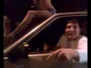 drunk girls ride naked on the hood kherson ))